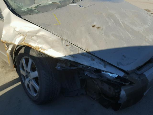 1HGCM66545A003459 - 2005 HONDA ACCORD EX GOLD photo 10