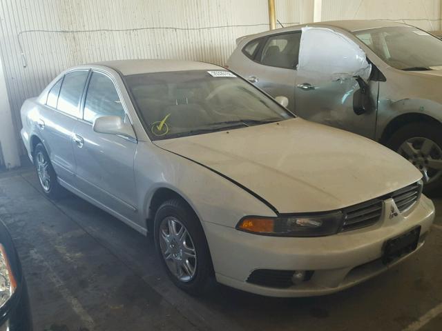 4A3AA46G93E099127 - 2003 MITSUBISHI GALANT ES WHITE photo 1