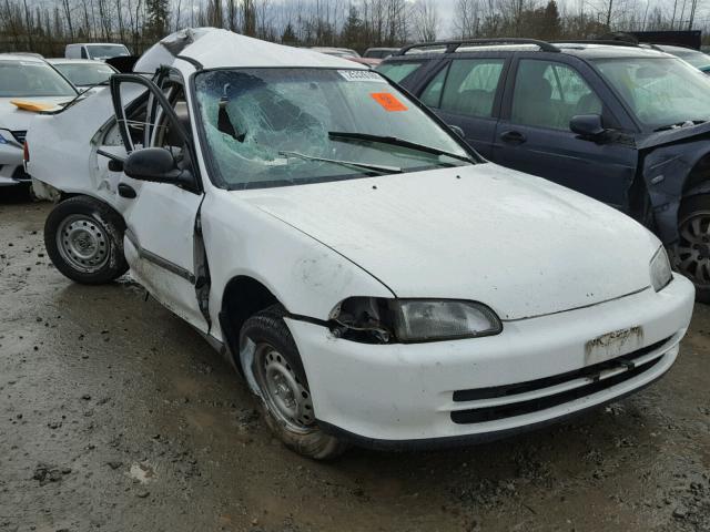 1HGEG8641RL021737 - 1994 HONDA CIVIC DX WHITE photo 1