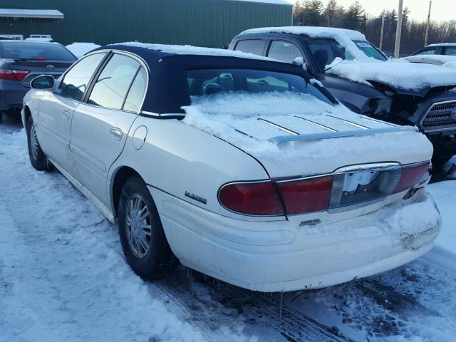 1G4HP54K724138004 - 2002 BUICK LESABRE CU WHITE photo 3