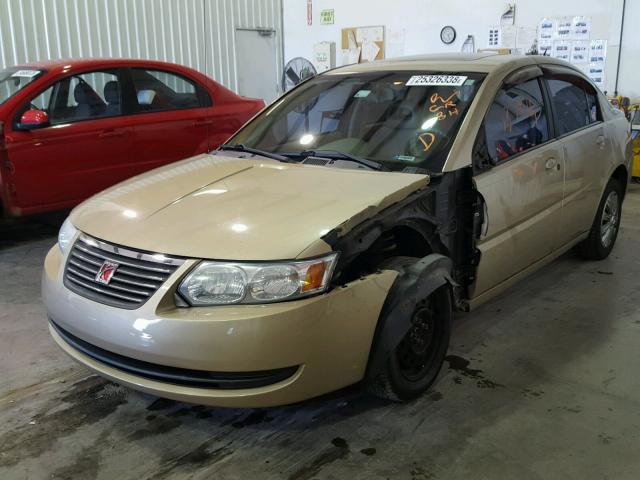 1G8AJ55F17Z131532 - 2007 SATURN ION LEVEL GOLD photo 2