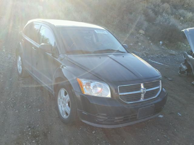 1B3HB48A89D100453 - 2009 DODGE CALIBER SX BLACK photo 1