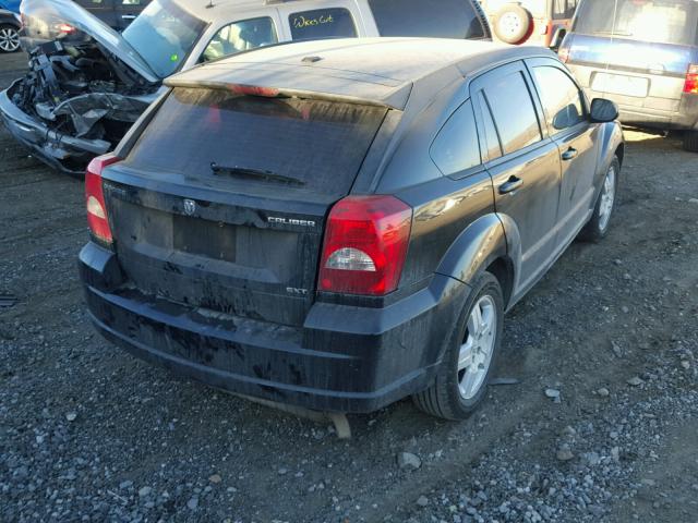 1B3HB48A89D100453 - 2009 DODGE CALIBER SX BLACK photo 4