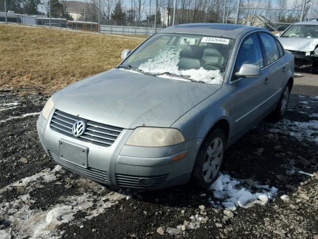 WVWBD63B85P041746 - 2005 VOLKSWAGEN PASSAT GLS GRAY photo 2