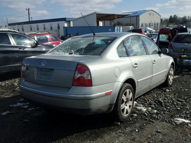 WVWBD63B85P041746 - 2005 VOLKSWAGEN PASSAT GLS GRAY photo 4