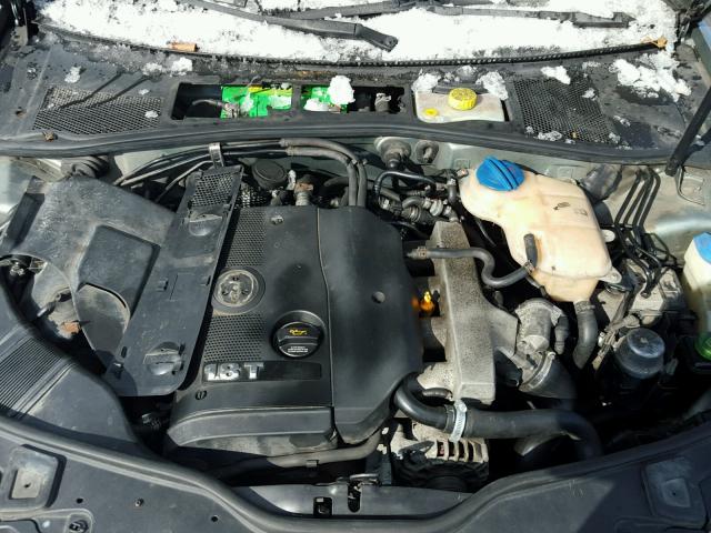 WVWBD63B85P041746 - 2005 VOLKSWAGEN PASSAT GLS GRAY photo 7