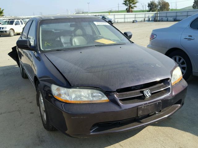 1HGCG1657XA056802 - 1999 HONDA ACCORD EX PURPLE photo 1