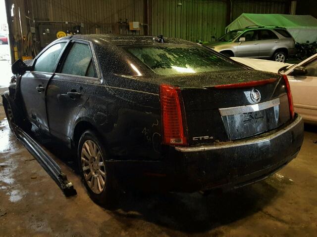 1G6DH5E55D0128884 - 2013 CADILLAC CTS LUXURY BLACK photo 3