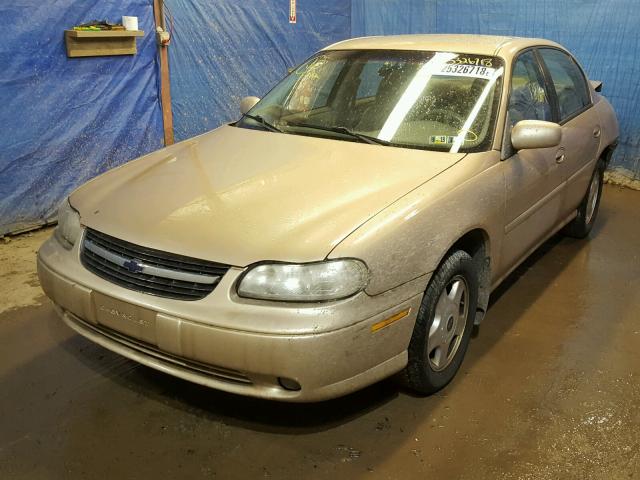 1G1NE52J516150266 - 2001 CHEVROLET MALIBU LS TAN photo 2