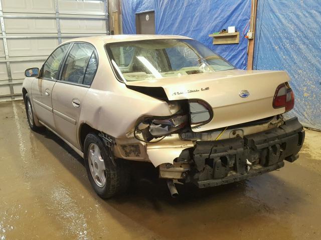 1G1NE52J516150266 - 2001 CHEVROLET MALIBU LS 棕色 照片 3