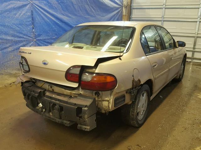 1G1NE52J516150266 - 2001 CHEVROLET MALIBU LS 棕色 照片 4