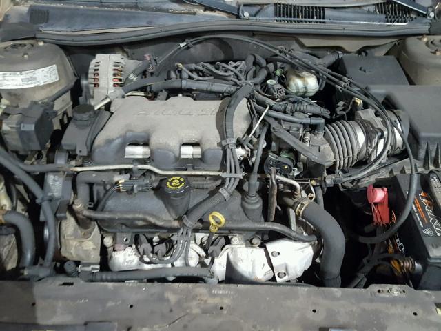 1G1NE52J516150266 - 2001 CHEVROLET MALIBU LS 棕色 照片 7