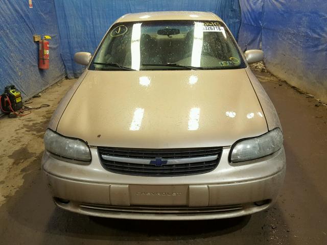 1G1NE52J516150266 - 2001 CHEVROLET MALIBU LS TAN photo 9