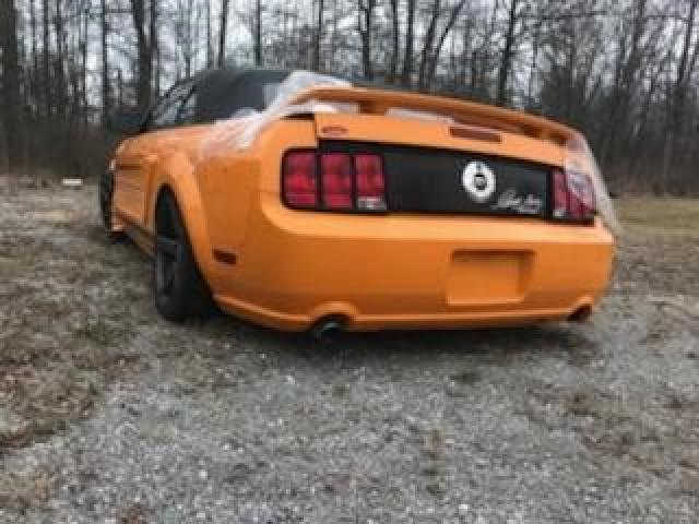 1ZVHT85H285205371 - 2008 FORD MUSTANG GT ORANGE photo 4