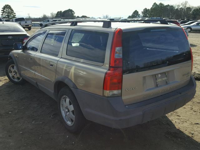 YV1SZ58D821076804 - 2002 VOLVO V70 XC BEIGE photo 3