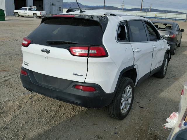 1C4PJMCB3EW322023 - 2014 JEEP CHEROKEE L WHITE photo 4