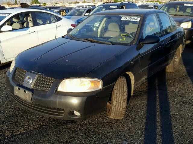 3N1CB51D76L597670 - 2006 NISSAN SENTRA 1.8 BLACK photo 2