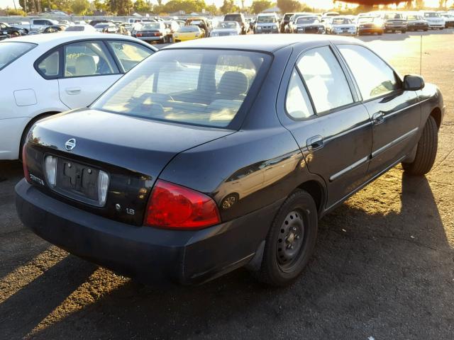 3N1CB51D76L597670 - 2006 NISSAN SENTRA 1.8 BLACK photo 4