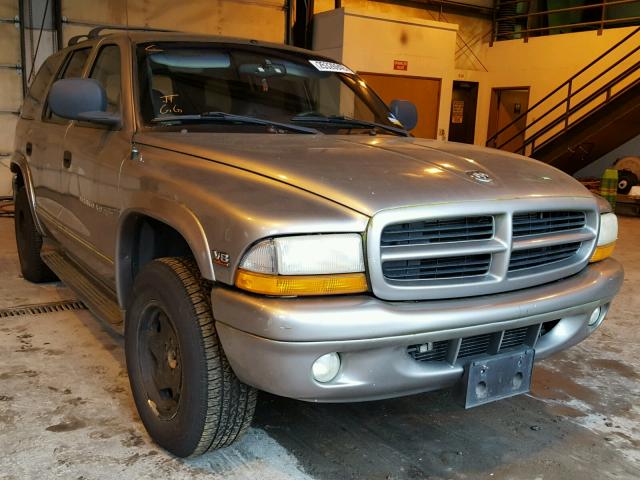 1B4HS28Z7YF265709 - 2000 DODGE DURANGO SILVER photo 1