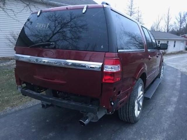 1FMJK1MT3FEF03070 - 2015 FORD EXPEDITION RED photo 4