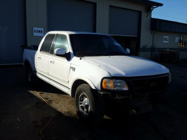 1FTRW07L21KD56039 - 2001 FORD F150 SUPER WHITE photo 1