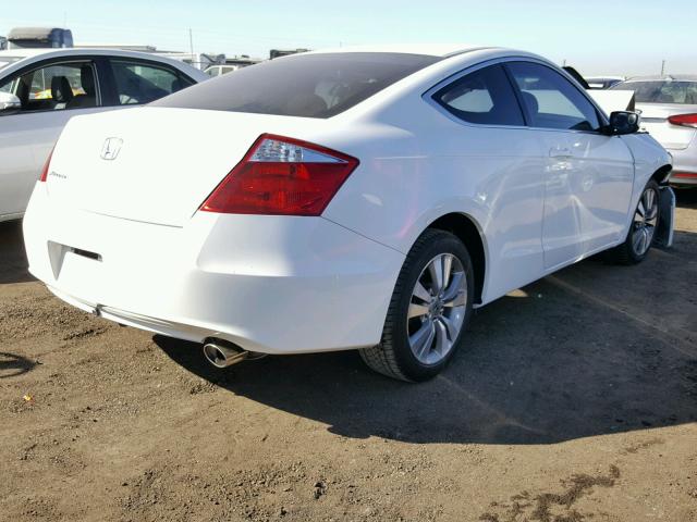 1HGCS1B33AA013861 - 2010 HONDA ACCORD LX WHITE photo 4