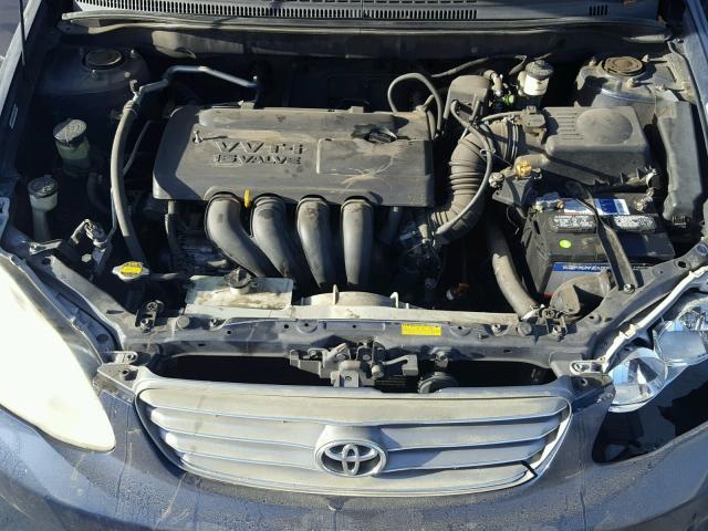 1NXBR32E23Z188960 - 2003 TOYOTA COROLLA CE BLUE photo 7