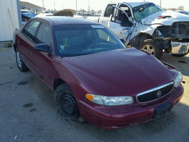 2G4WS52J851107991 - 2005 BUICK CENTURY CU MAROON photo 1