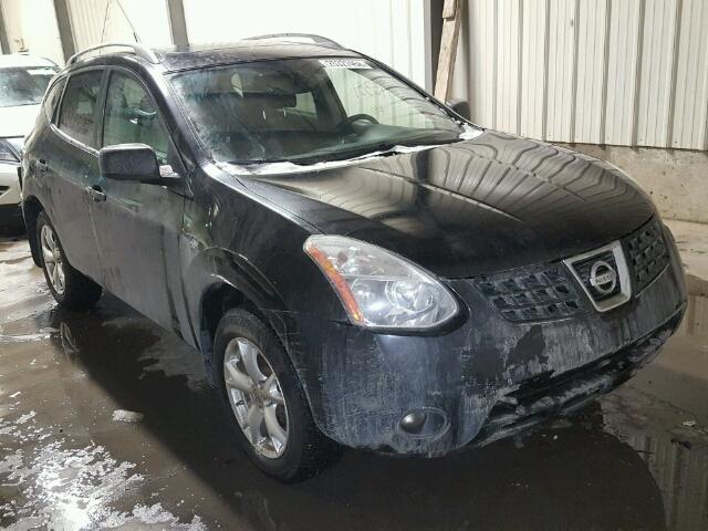 JN8AS58V49W186040 - 2009 NISSAN ROGUE S BLACK photo 1