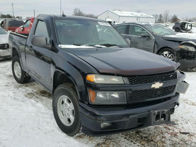 1GCCS149588157803 - 2008 CHEVROLET COLORADO BLACK photo 1