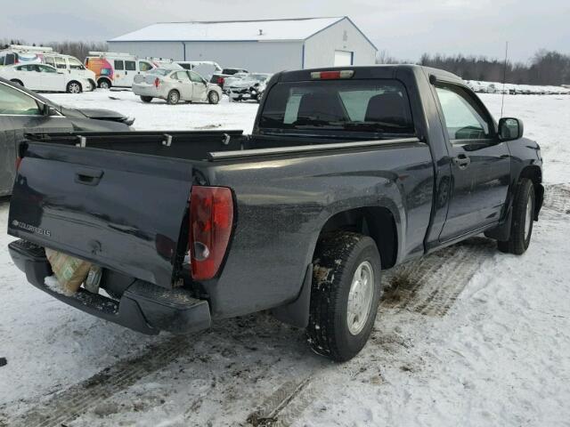 1GCCS149588157803 - 2008 CHEVROLET COLORADO BLACK photo 4