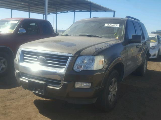 1FMEU73E98UA59266 - 2008 FORD EXPLORER X BROWN photo 2