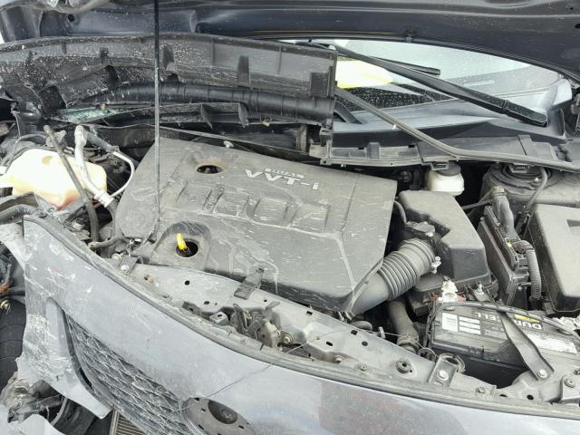 1NXBU4EE6AZ269859 - 2010 TOYOTA COROLLA BA GRAY photo 7