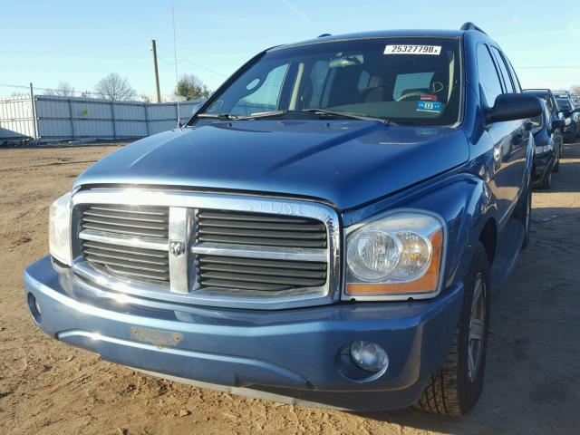 1D4HB48NX5F601878 - 2005 DODGE DURANGO SL BLUE photo 9