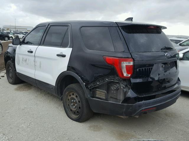 1FM5K8AR4GGB54963 - 2016 FORD EXPLORER P TWO TONE photo 3