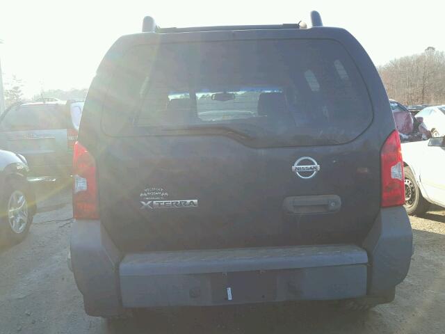 5N1AN08U66C553722 - 2006 NISSAN XTERRA OFF BLACK photo 9