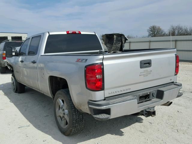 1GC1KVEG2FF160999 - 2015 CHEVROLET SILVERADO SILVER photo 3