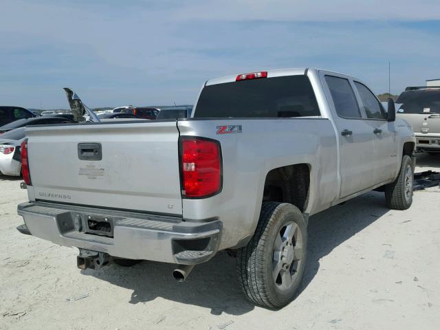 1GC1KVEG2FF160999 - 2015 CHEVROLET SILVERADO SILVER photo 4