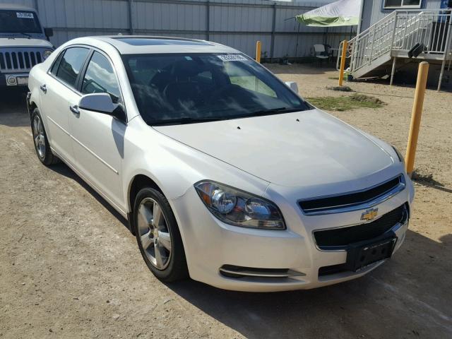 1G1ZD5E03CF111010 - 2012 CHEVROLET MALIBU 2LT WHITE photo 1