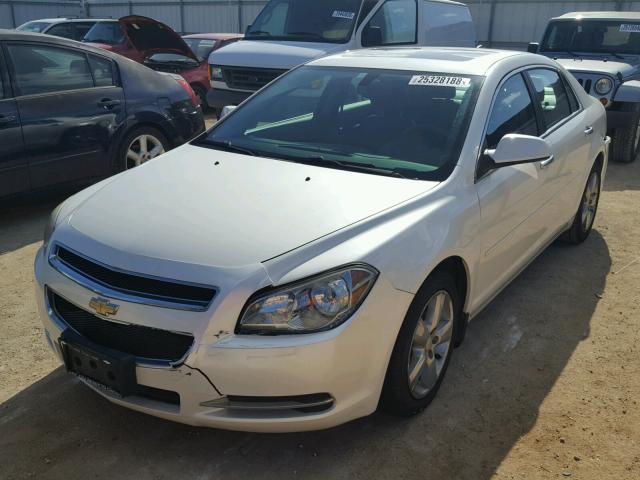 1G1ZD5E03CF111010 - 2012 CHEVROLET MALIBU 2LT WHITE photo 2