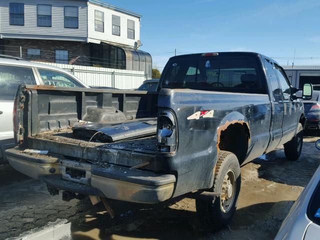 1FTNX21L02EA15626 - 2002 FORD F250 SUPER BLACK photo 4