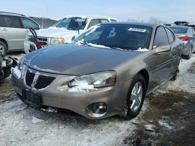 2G2WP552871222687 - 2007 PONTIAC GRAND PRIX BROWN photo 2