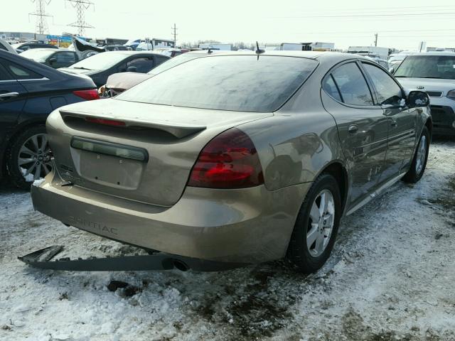 2G2WP552871222687 - 2007 PONTIAC GRAND PRIX BROWN photo 4