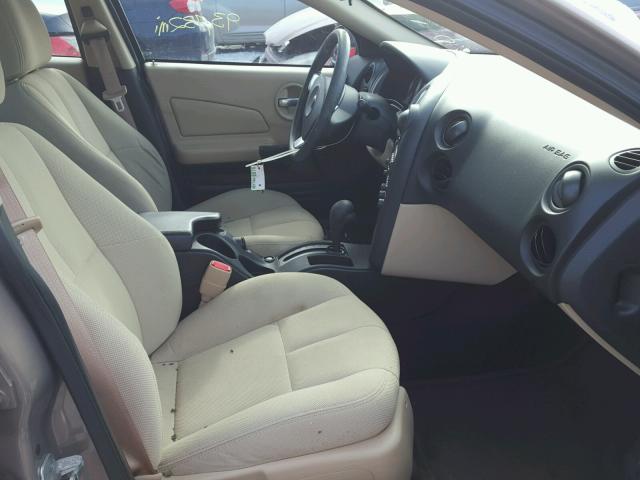 2G2WP552871222687 - 2007 PONTIAC GRAND PRIX BROWN photo 5