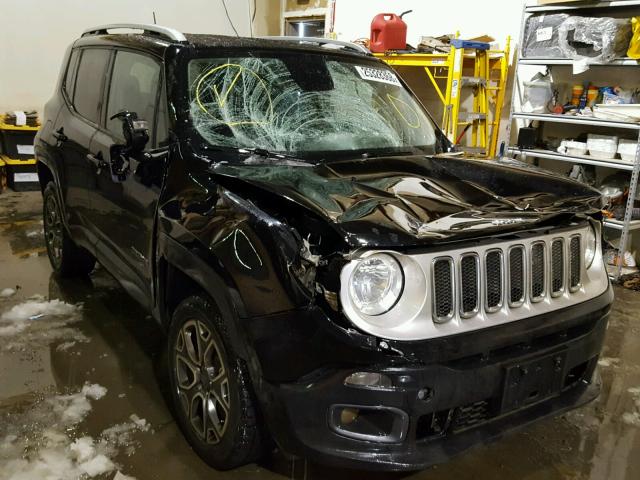 ZACCJBDT6GPD35066 - 2016 JEEP RENEGADE L BLACK photo 1