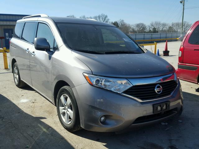 JN8AE2KP4D9069727 - 2013 NISSAN QUEST S SILVER photo 1