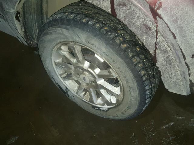 1FMEU53887UA24618 - 2007 FORD EXPLORER S MAROON photo 9