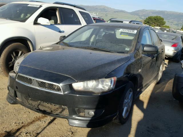 JA3AU26U69U044099 - 2009 MITSUBISHI LANCER ES/ BLACK photo 2