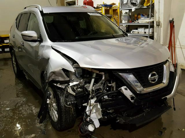 KNMAT2MV6HP546270 - 2017 NISSAN ROGUE S SILVER photo 1