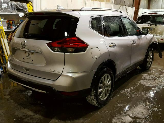 KNMAT2MV6HP546270 - 2017 NISSAN ROGUE S SILVER photo 4